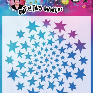 ABM Mask Star cirkle round Out Of This World 200x200mm nr.45