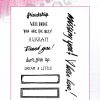 ABM Clear Stamp Something to say Essentials 105x148mm nr.75 - Afbeelding 2