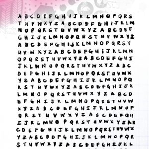 ABM Clear Stamp Writing on the wall Essentials 105x148mm nr.76