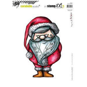 Carabelle Studio • cling stamp XXL santa claus