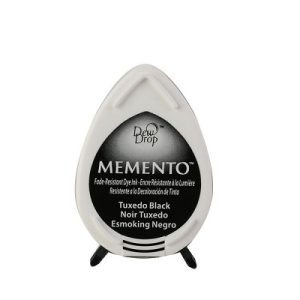 Tsukineko • Memento Dew Drop Ink Pad Tuxedo Black