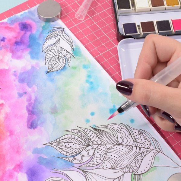 Florence • Aquarelpapier smooth A4 200g White 12pcs - Afbeelding 2