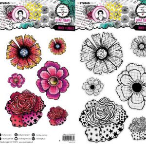 Stamp Mixed Florals