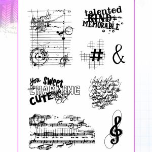 ABM Cling Stamp Notes