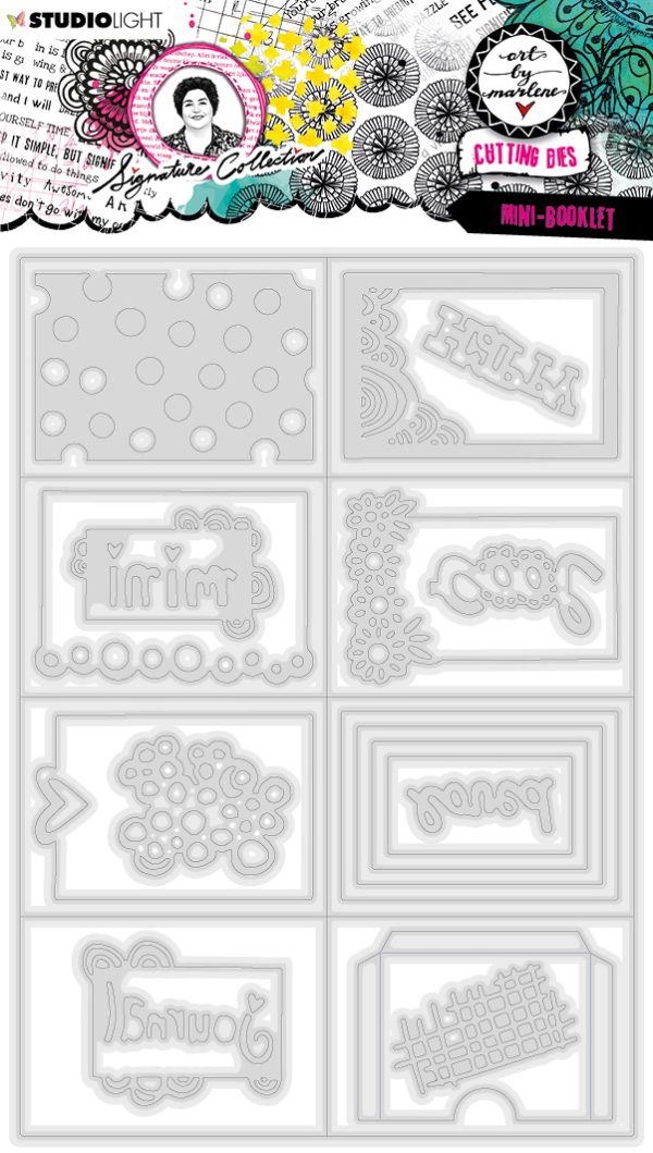 Ini Mini Booklet dies