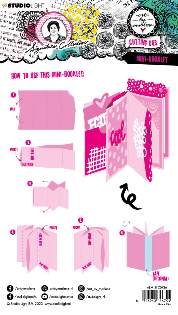 Ini Mini Booklet dies - Afbeelding 2