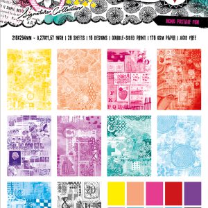 Paper Pad Mono postage fun