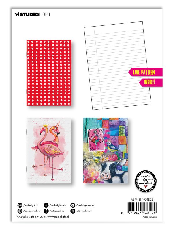 Notebook set of 3 A5