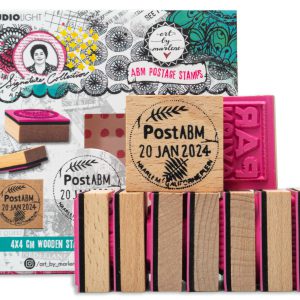 Wooden Stamp Set  Rubber stamps