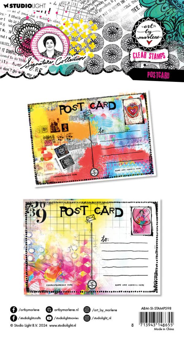 Stamp Post card - Afbeelding 2