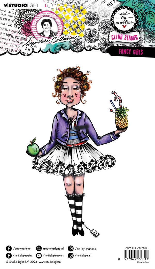 Stamp Fancy girls - Afbeelding 2