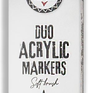 Acrylic Marker Black-White