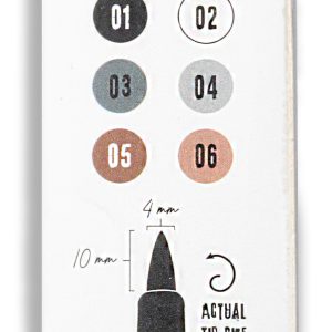Acrylic Marker Browns