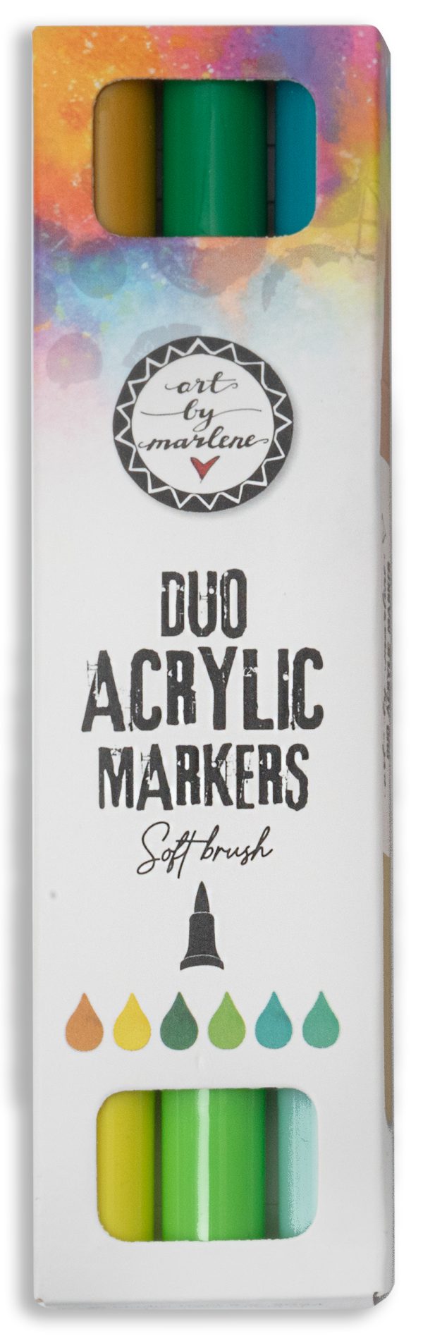 Acrylic Marker Greens - Afbeelding 3