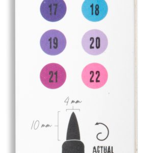Acrylic Marker Purples