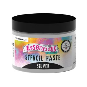 Stencil Paste Silver Metallic