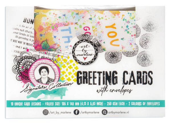 ABM Greeting Cards 10 unique designs - Afbeelding 4