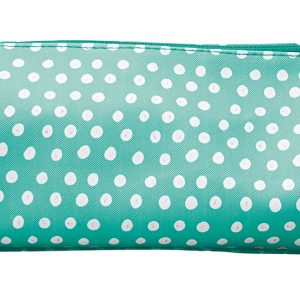 Pencil Case Turquoise pokadot