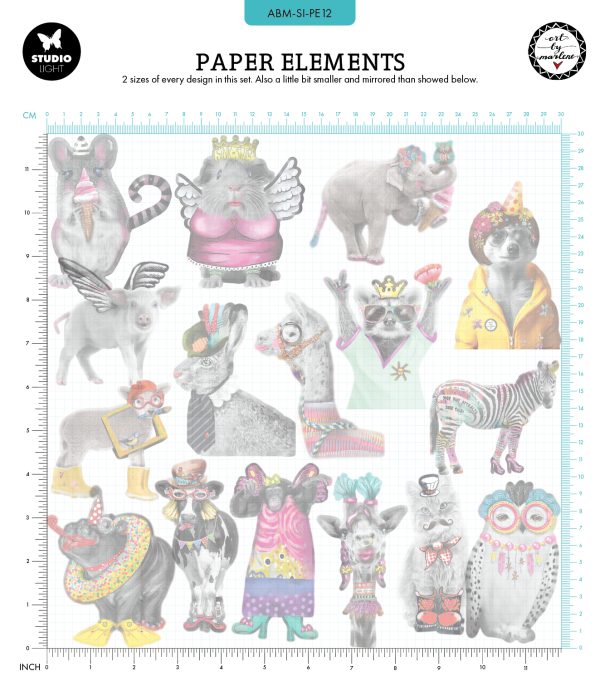 Paper Elements Party animals - Afbeelding 2