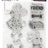 Stamp Smart bookworm