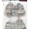 Stamp Hippie busses - Afbeelding 2