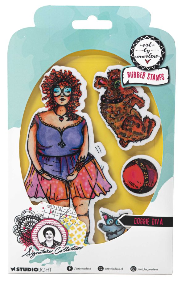 Stamp Doggie diva