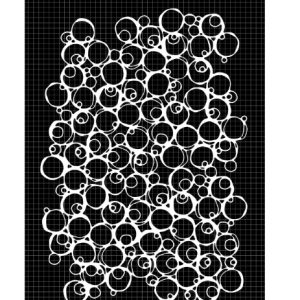 Carabelle Studio • Masque A4 accumulation de ronds