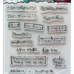 Crafty Quotes stamps