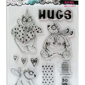 Bear hugs stamps