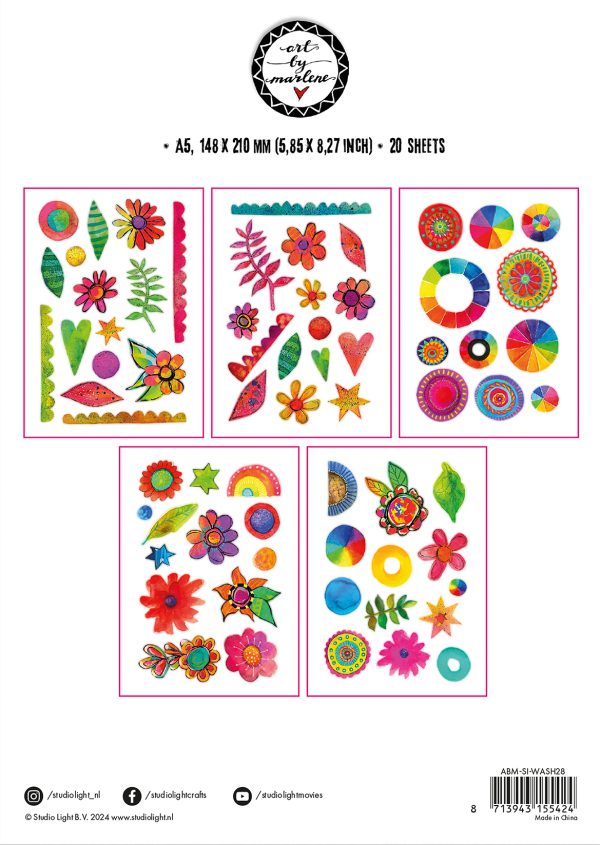 Washi Sticker sheet - Afbeelding 2