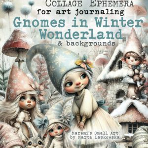Maremis Gnomes in Winter Wonderland & Backgrounds