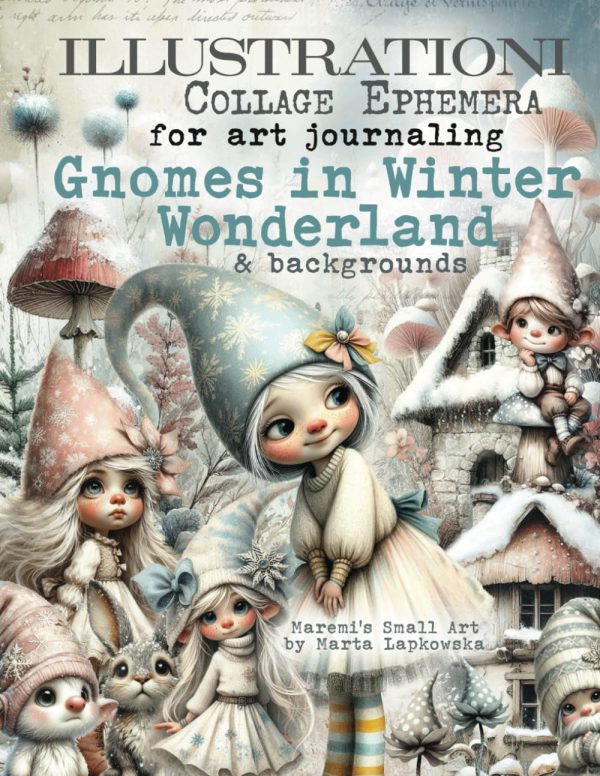 Maremis Gnomes in Winter Wonderland & Backgrounds