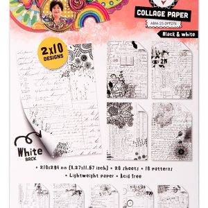 Collage paper Black & white