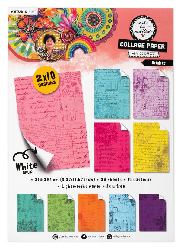 Collage paper Brights