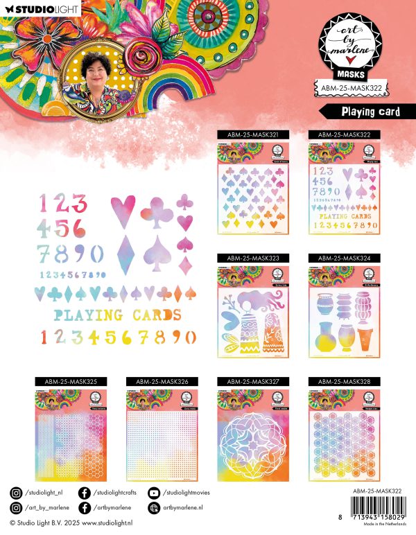 Mask Playing card - Afbeelding 2
