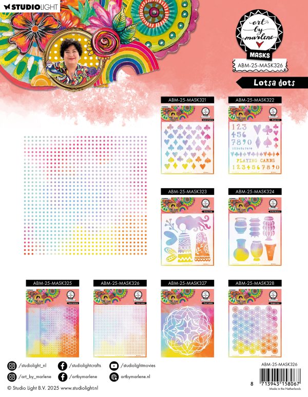 Mask Lotsa dots - Afbeelding 2