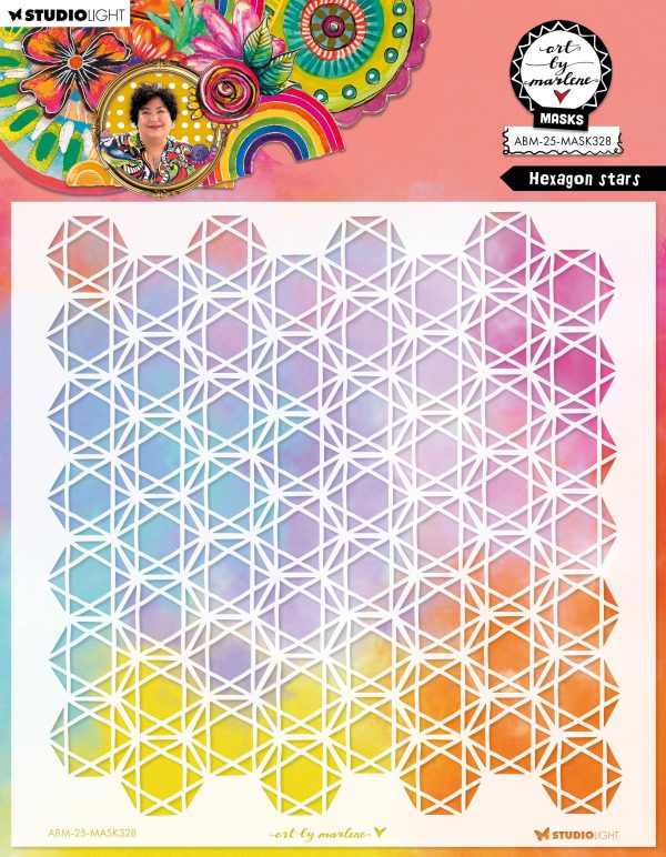 Mask Hexagon stars