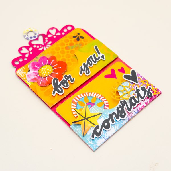 Stamp and Cutting dies Gift card envelope - Afbeelding 3