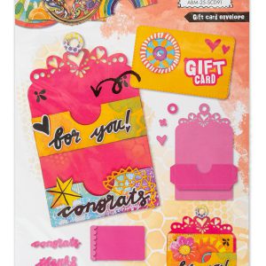 Stamp and Cutting dies Gift card envelope