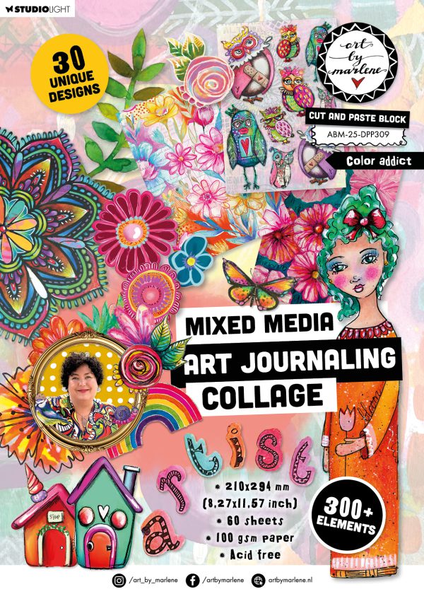 ABM Cut and paste book Color Addict
