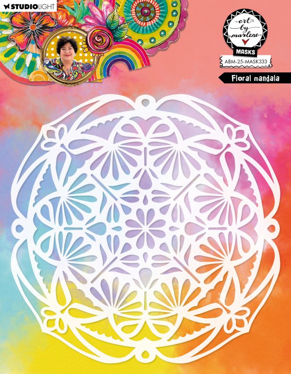 Mask Floral mandala