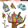 Stamp A Bird Mansion - Afbeelding 3