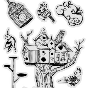 Stamp A Bird Mansion