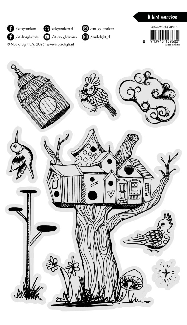 Stamp A Bird Mansion
