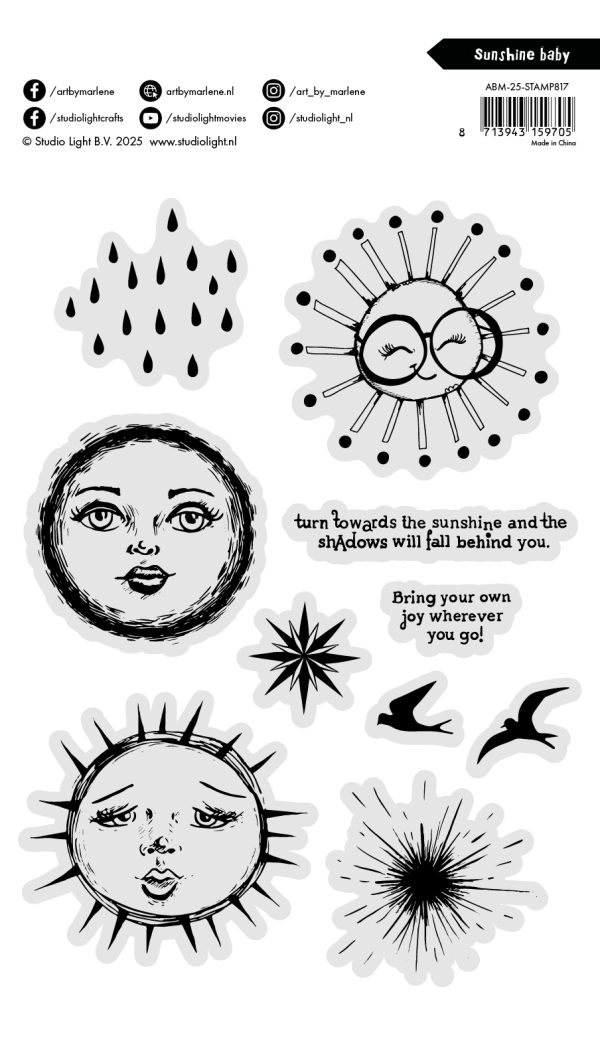 Stamp Sunshine baby