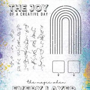 PaperArtsy Stamp EPA01- Eclecticana