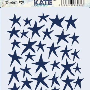 PaperArtsy Stencil PS440 Kate Crane