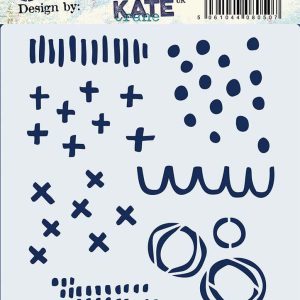PaperArtsy Stencil PS427 Kate Crane