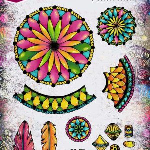 PaperArtsy Stamp TS096 Tracy Scott