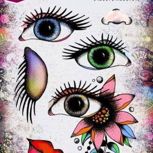 PaperArtsy Stamp TS048